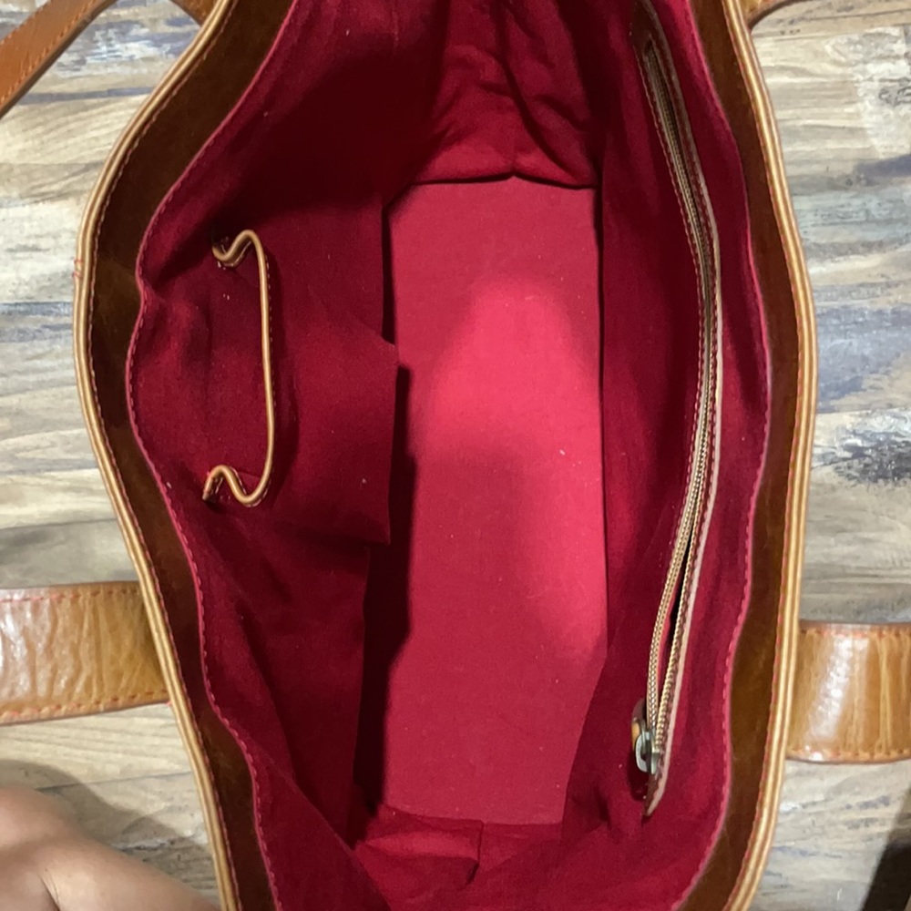 Rawlings leather purse large used once - Picture 4 of 6